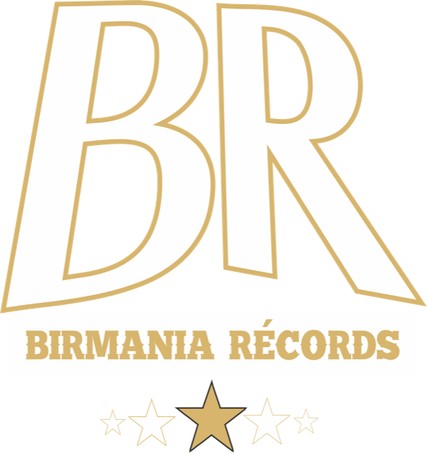 Logo Birmania Records Blanco